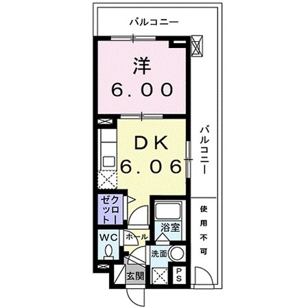 ビーチサイド　パークの物件間取画像